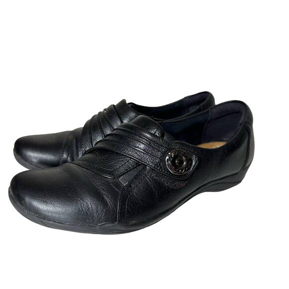 Clarks Shoes - Clarks Artisan Kessa Alcove Black Size 6 M Leather Comfort Shoes